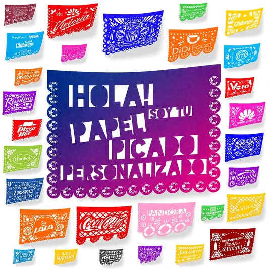 Papel picado personalizado: la mejor opción para destacar tu evento o negocio