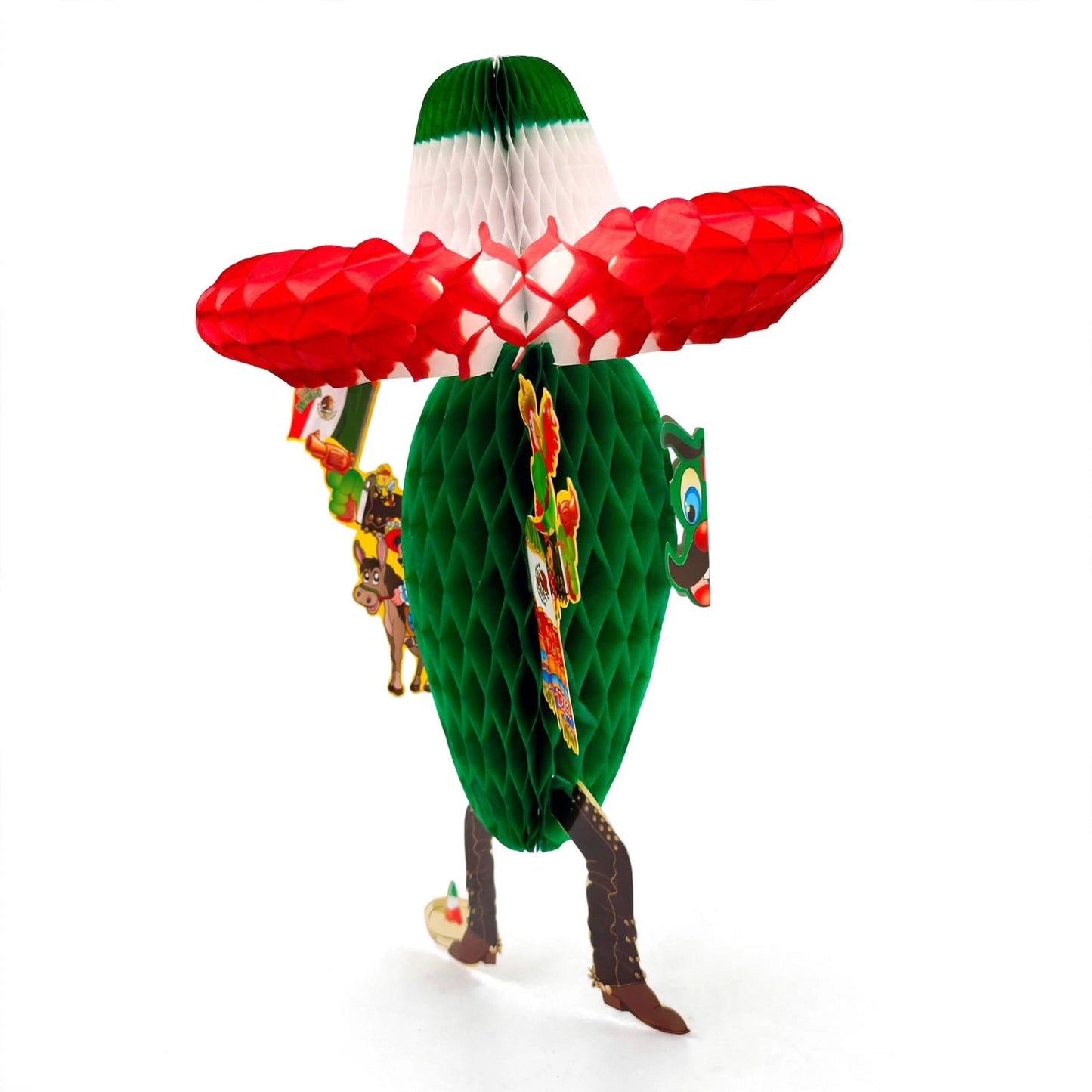 Colgante jalapeño (papel china) - 10 piezas 50cm x 35cm